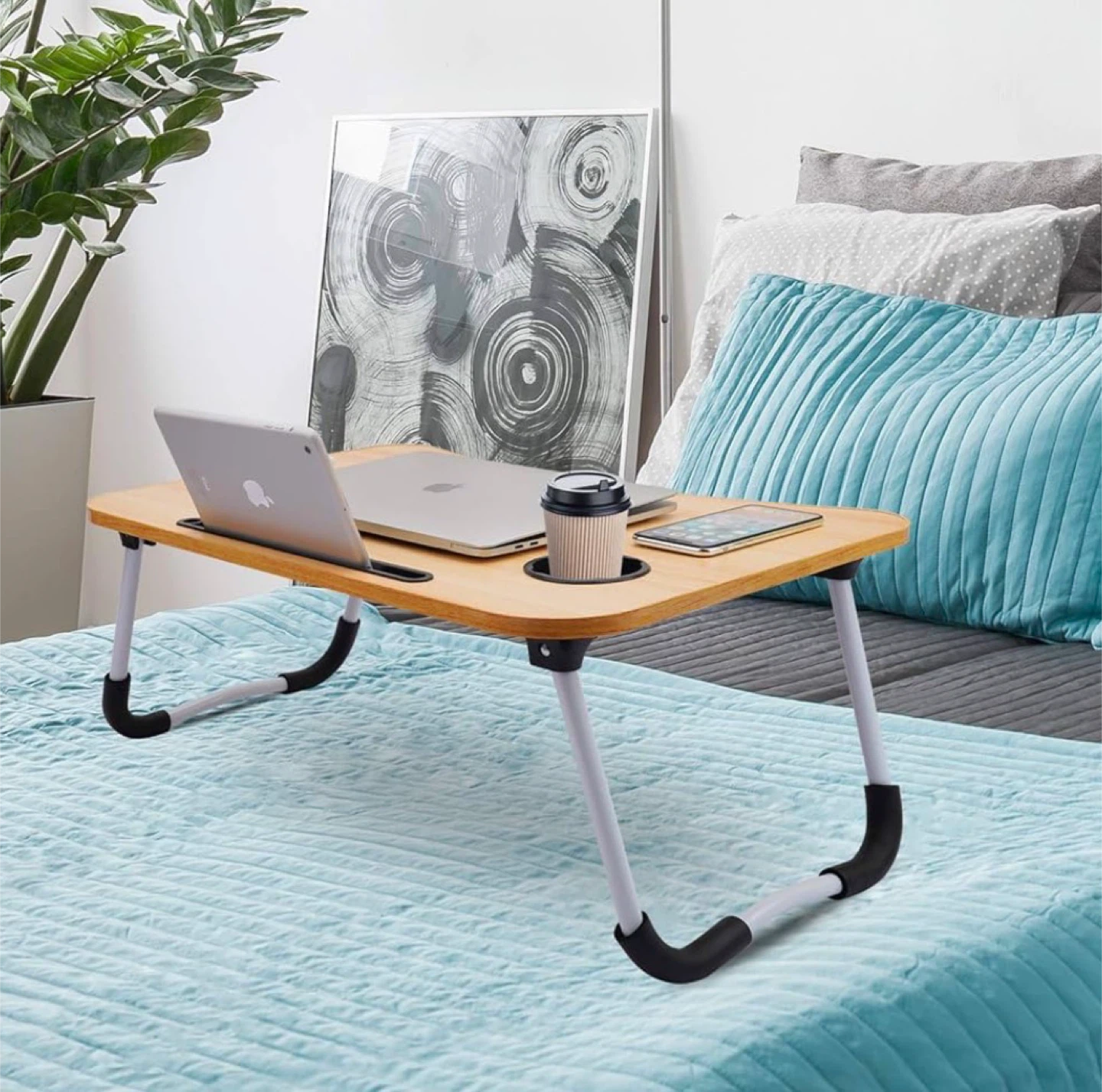 Hossejoy Laptop Bed Table - Portable Desk - photo 3