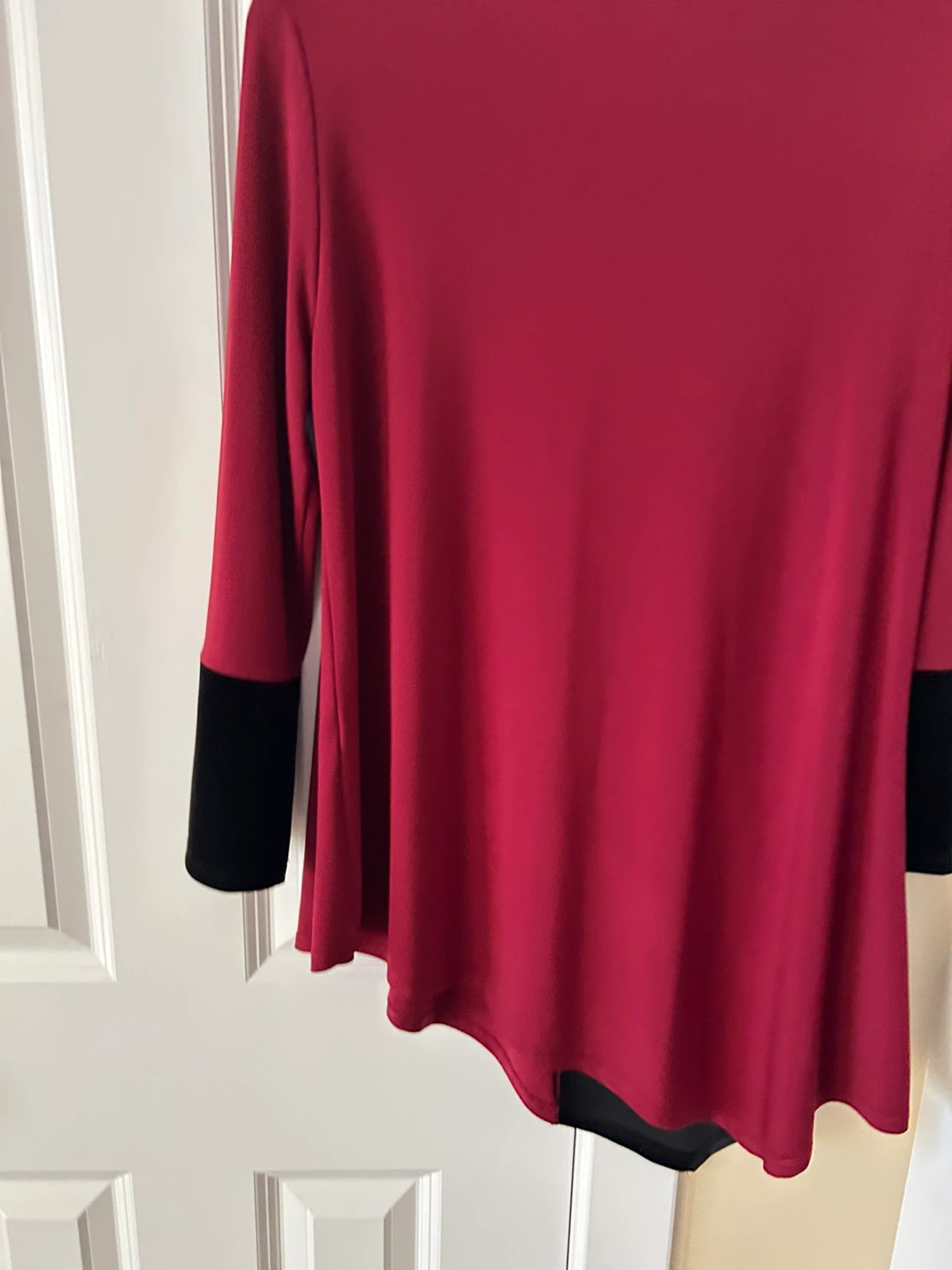 Joseph Ribkoff Top - Size 10 - Red & Black - photo 3
