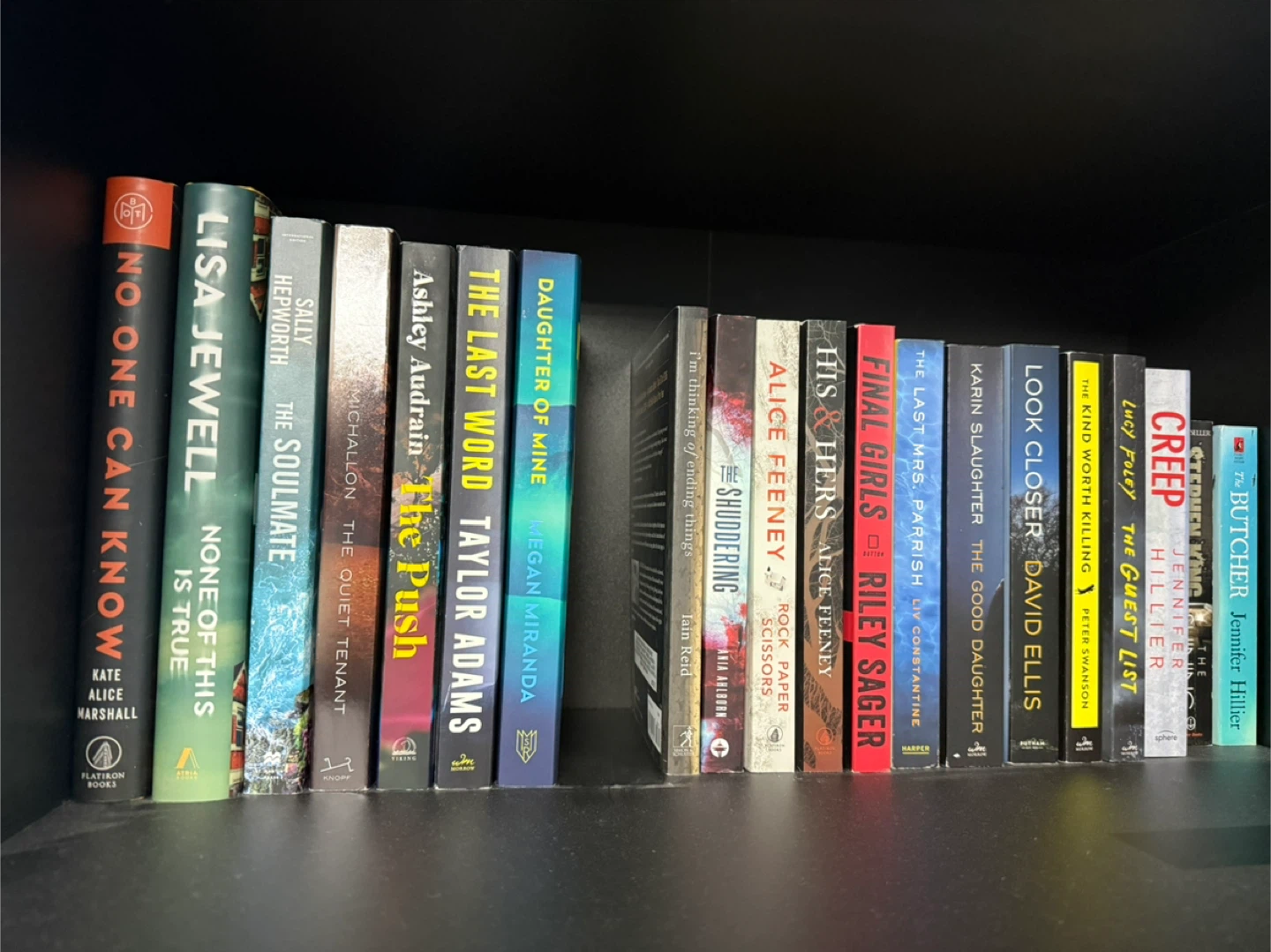 Mystery/Thriller Books for Sale (Specific Prices in Description)
