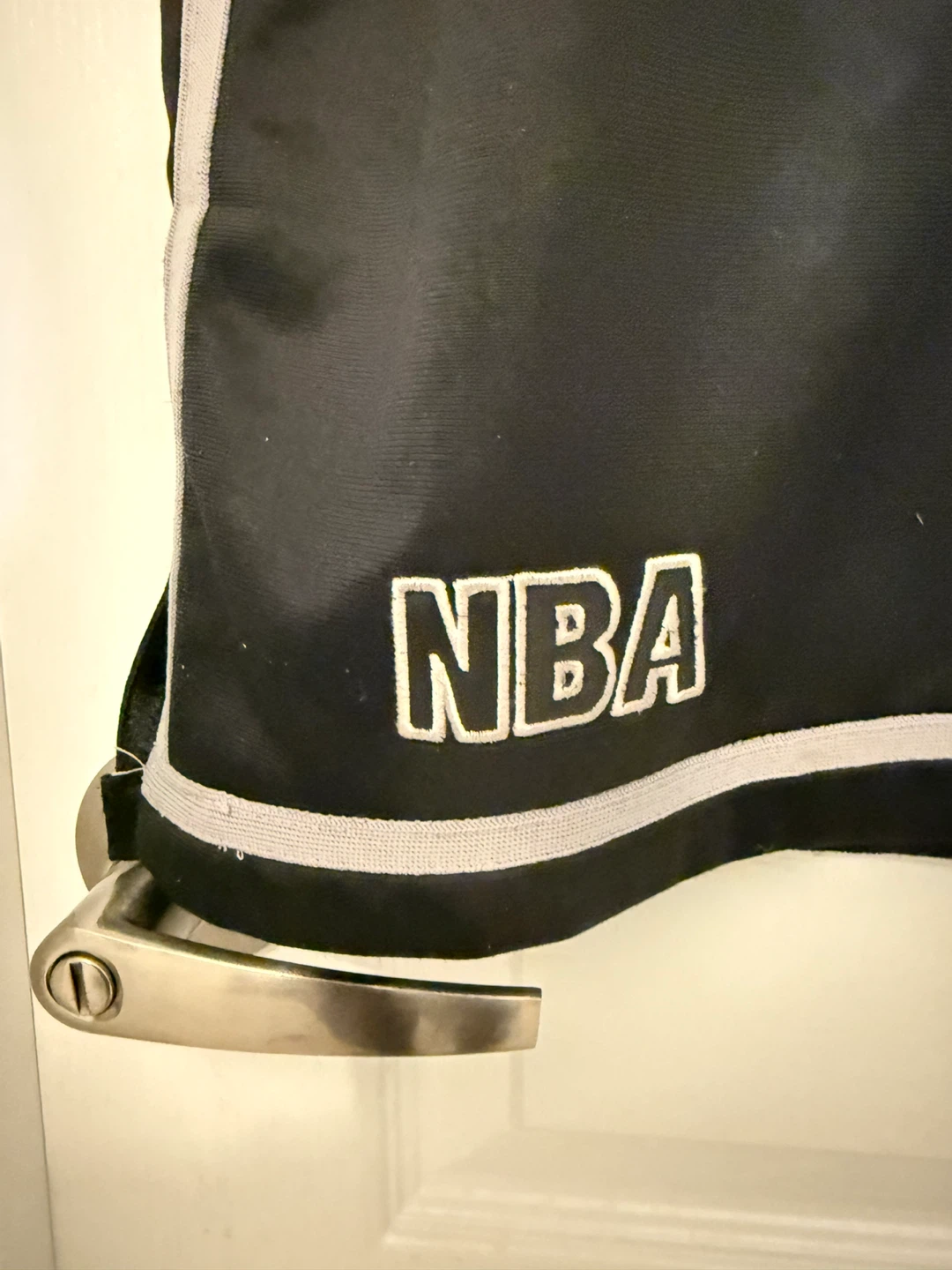 USG NBA Spurs Black Warm Up Jersey - Size L - photo 4