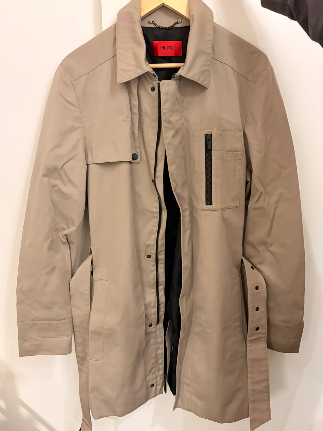 Hugo Boss Beige Trench Coat