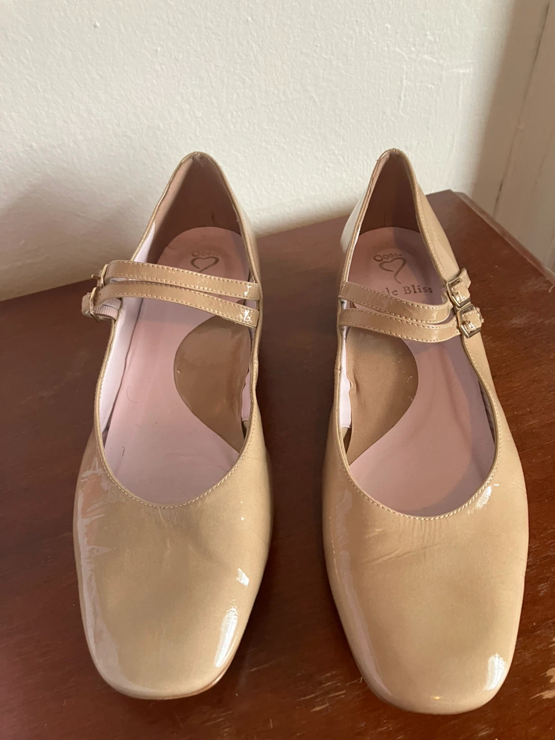 Sole Bliss Beige Flats - Size 39.5