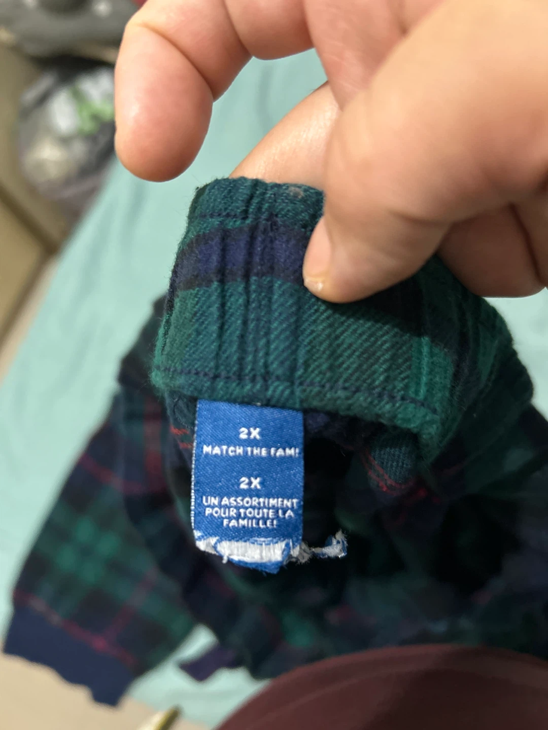 Old Navy 2X Flannel Pajama Pants - photo 2