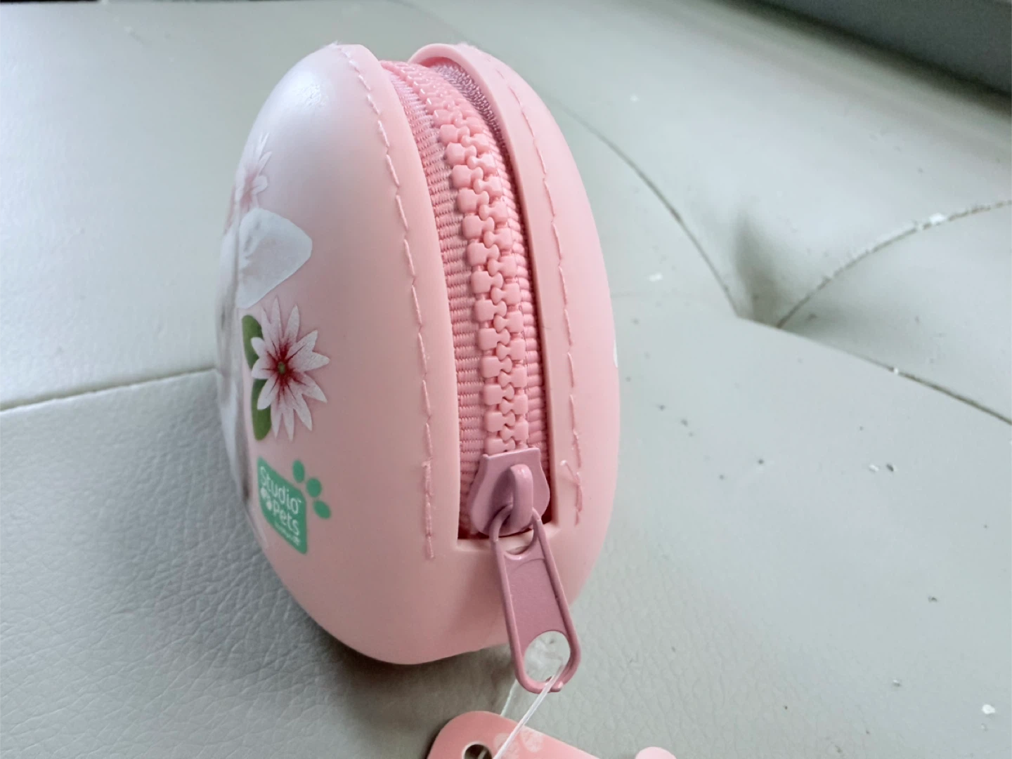 Bunny bubble coin purse girly print - photo 4