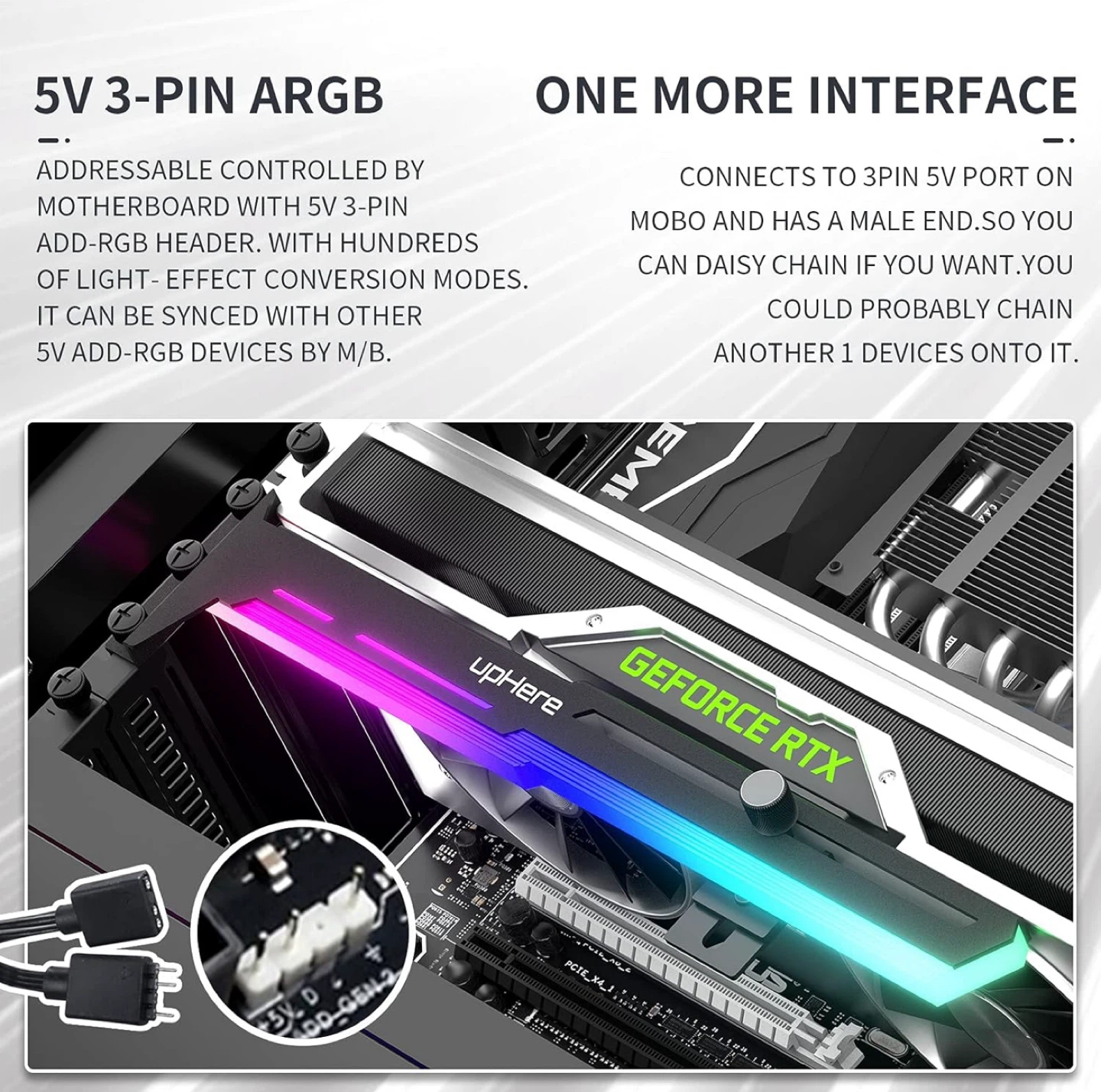 New ARGB Graphics Card GPU Brace Support - photo 3