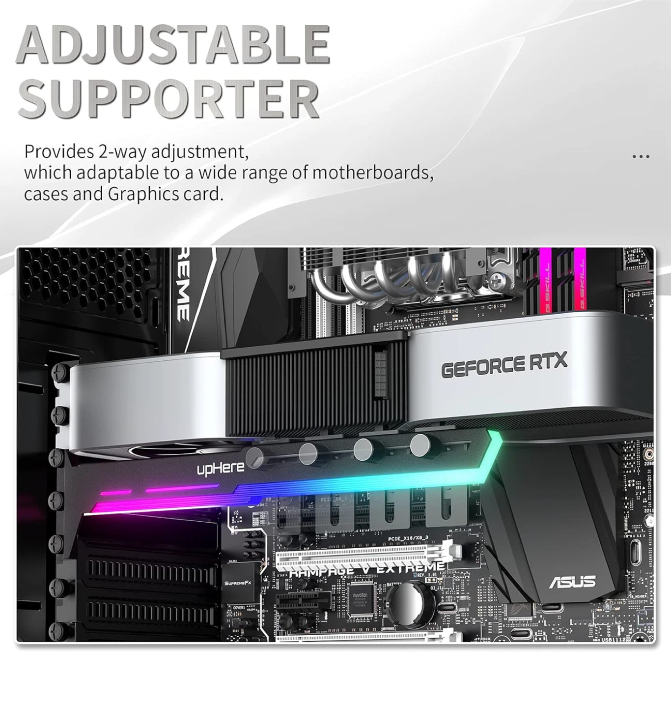 New ARGB Graphics Card GPU Brace Support