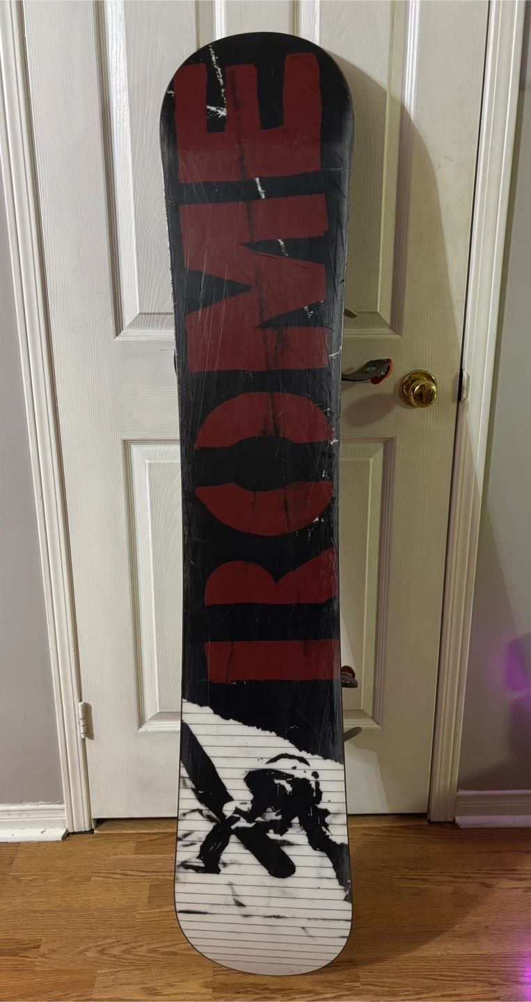 Rome Snowboard 157 cm with Bindings