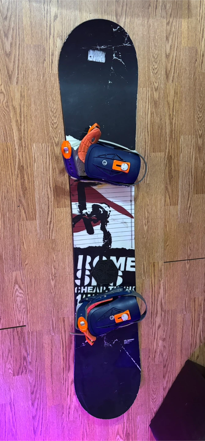 Rome Snowboard 157 cm with Bindings - photo 3