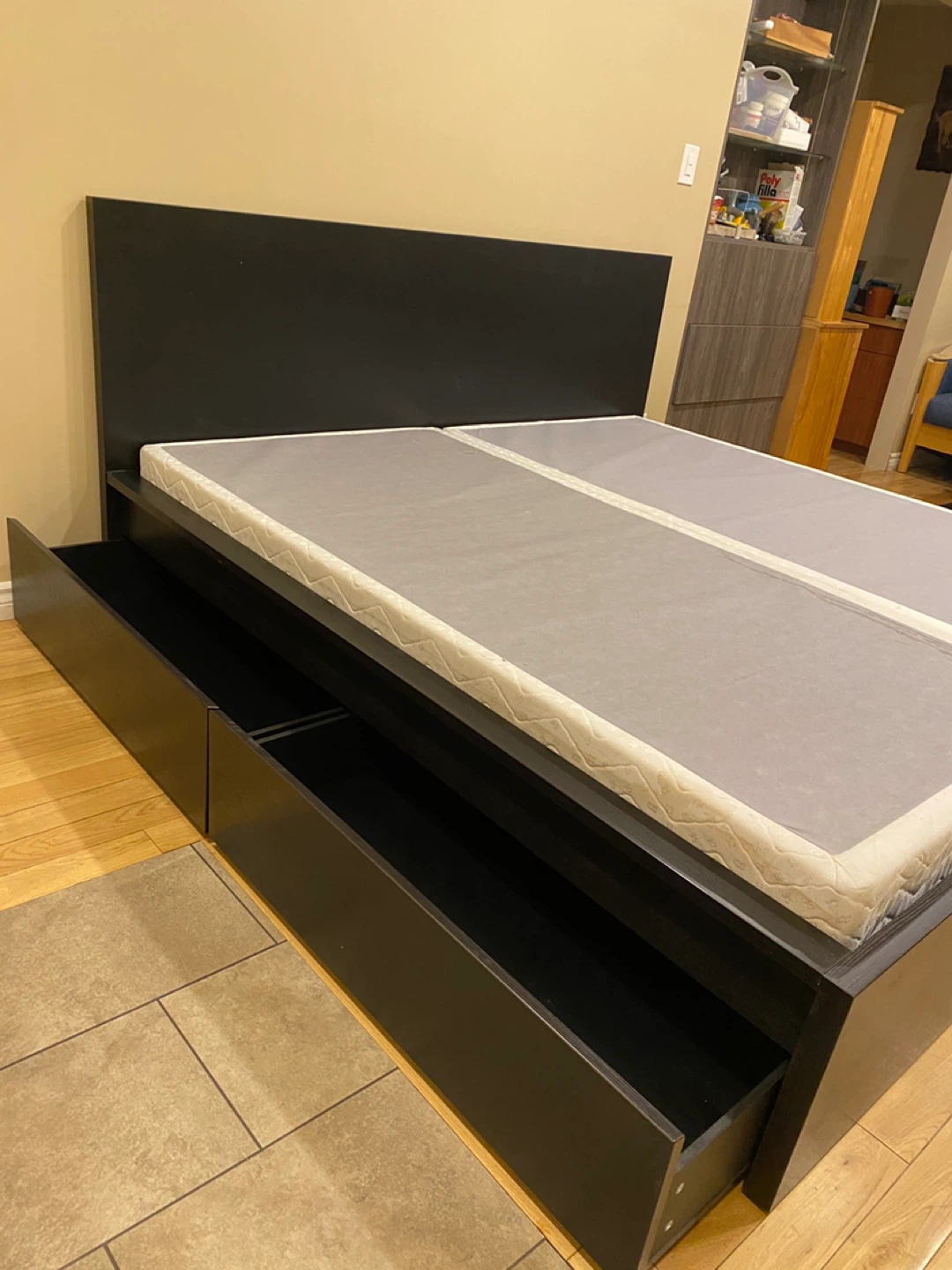IKEA Malm King Size Bed Frame Set (CAN DELIVER) - photo 4