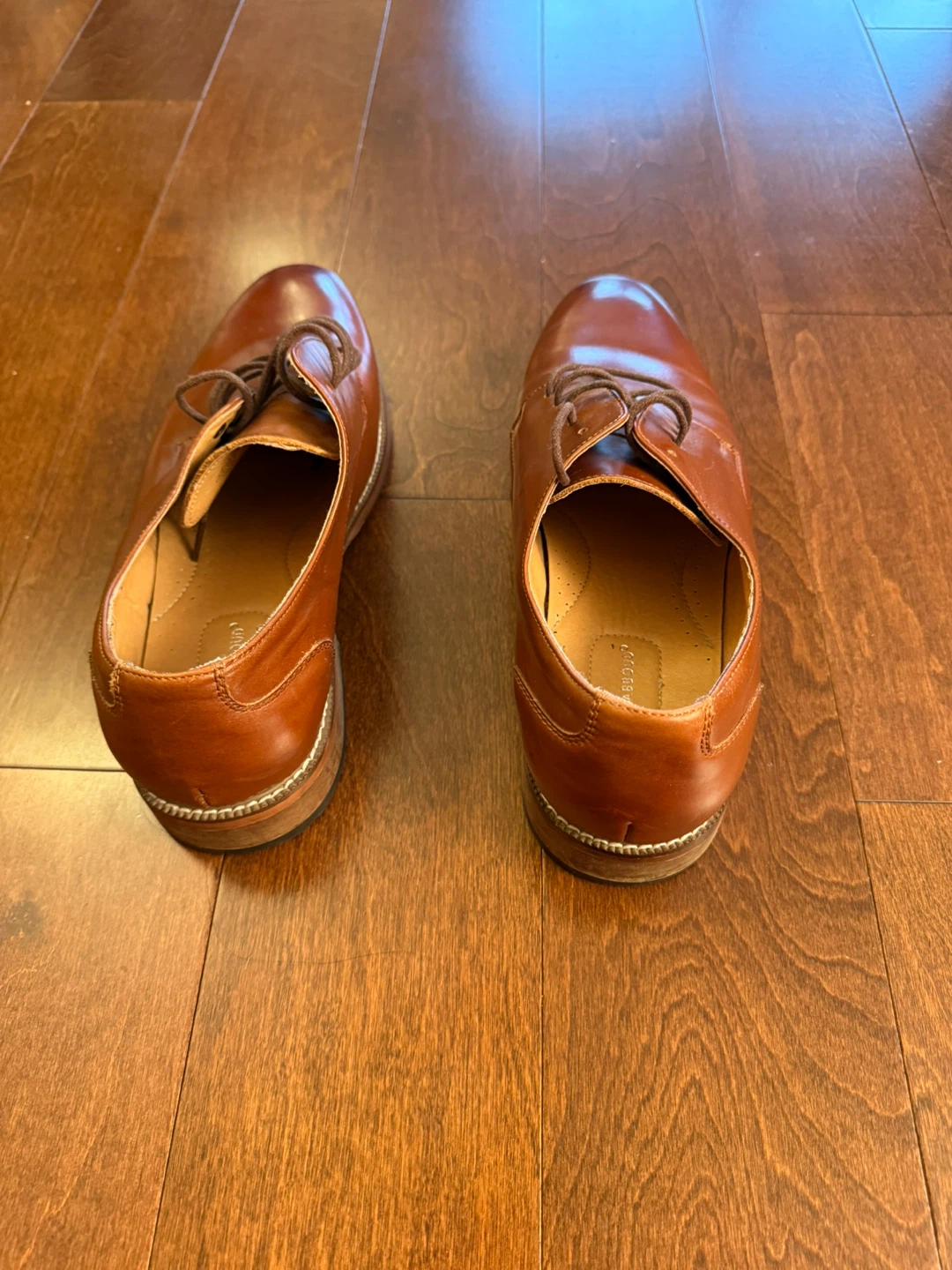 Joseph Abboud Brown Leather Dress Shoes - photo 3