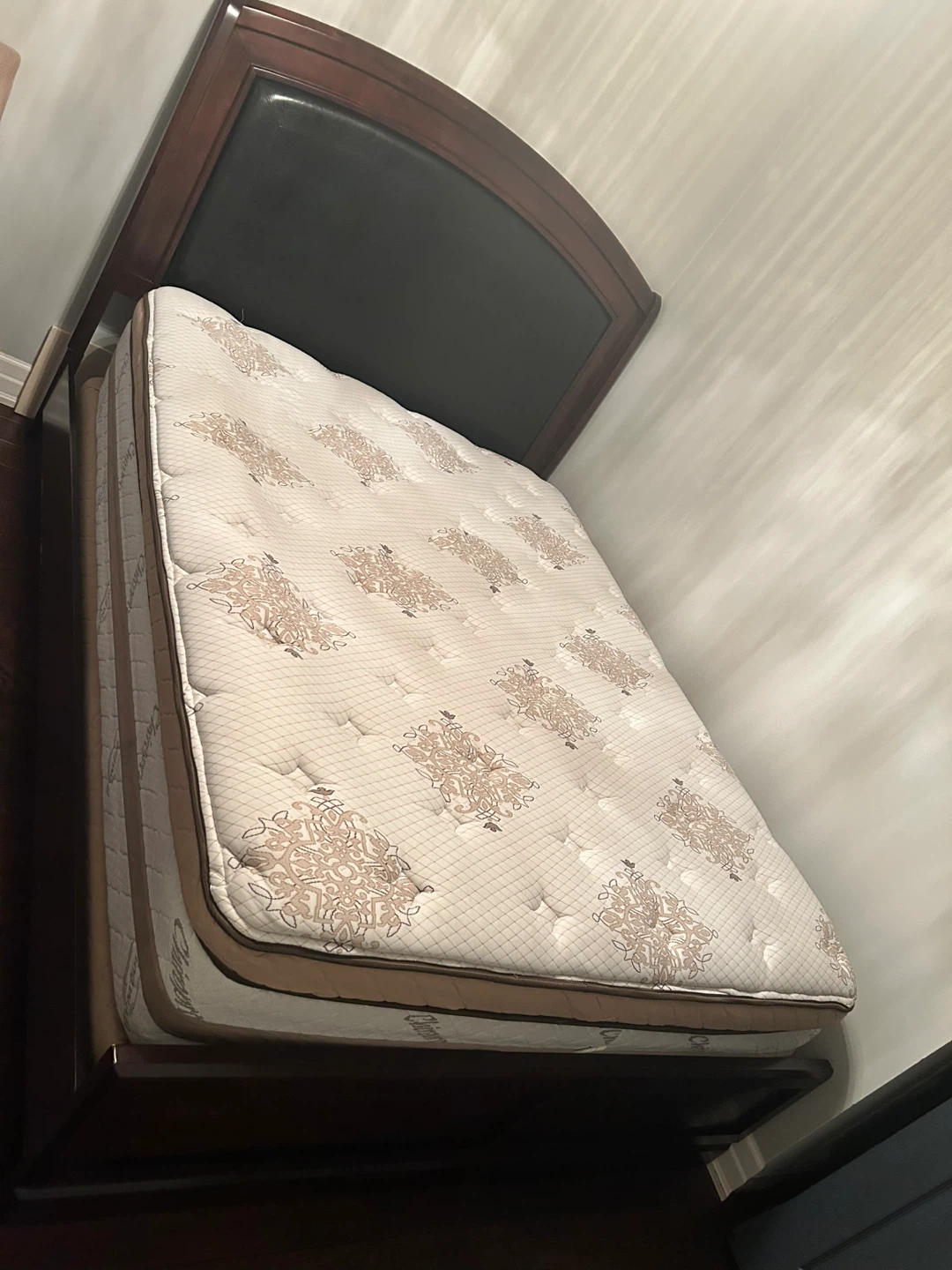 Queen Bed Set - frame and box spring only