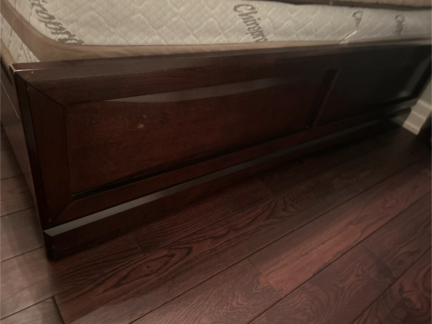 Queen Bed Set - frame and box spring only - photo 5