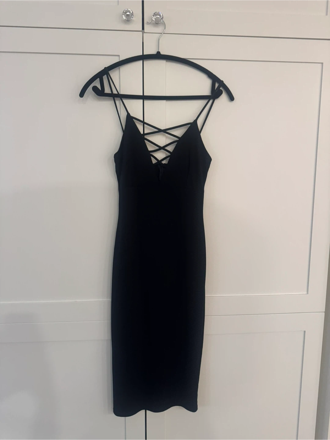 The Vintage Shop Black Dress, Size Medium