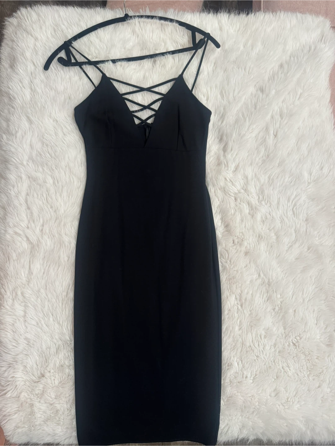 The Vintage Shop Black Dress, Size Medium - photo 3