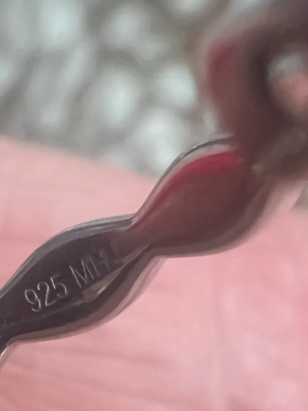 925 MHJ Silver Set with diamonds - photo 4