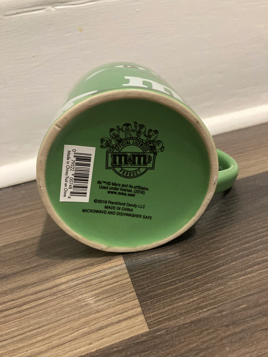 Green M&M mug - new - photo 3