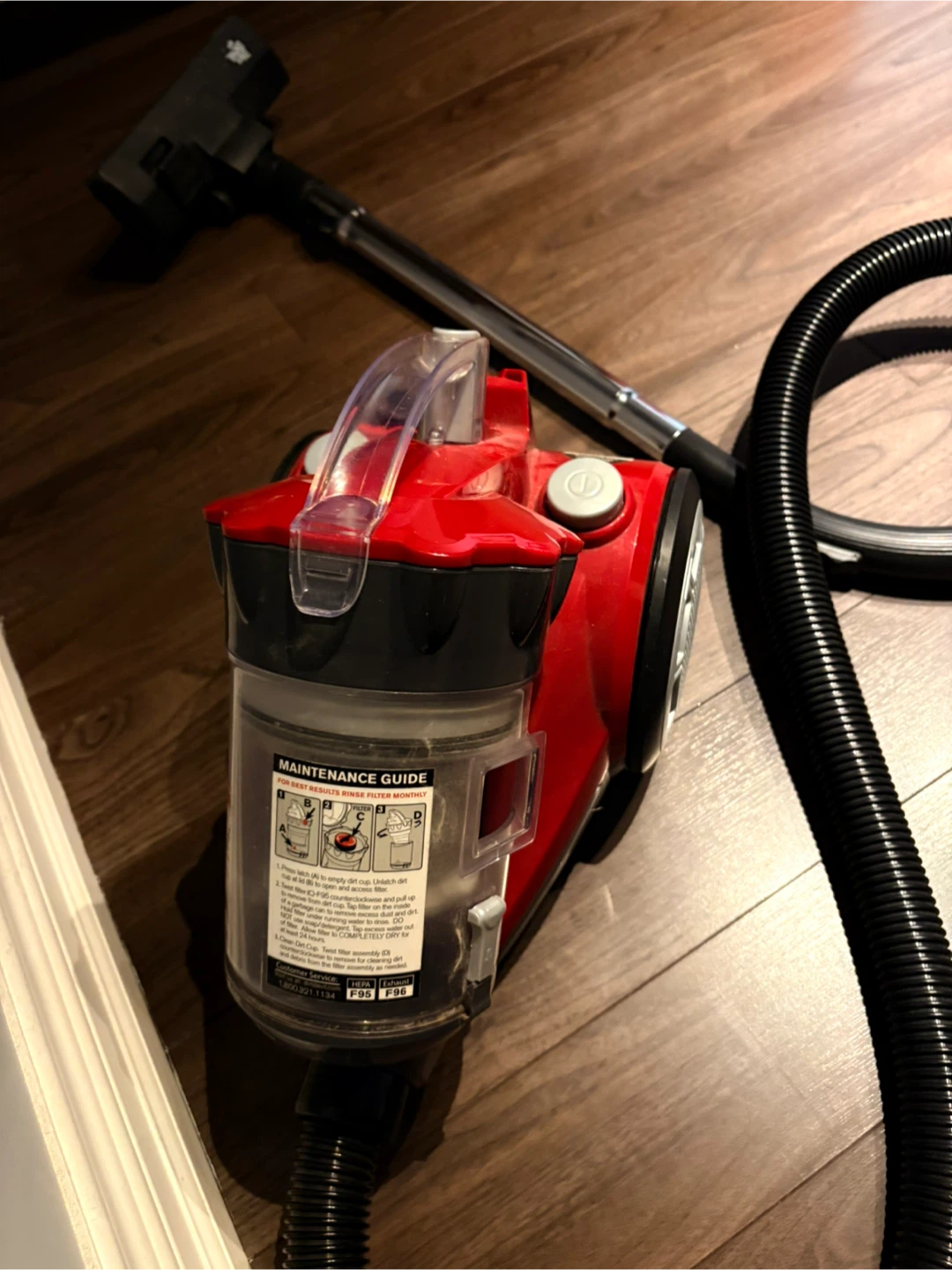 ExpressLite Cyclonic Canister Vacuum