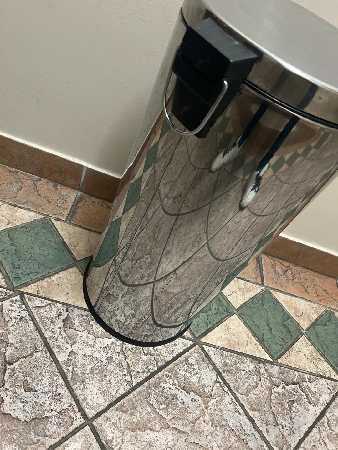 Stainless Steel Step-On Trash Can - photo 3