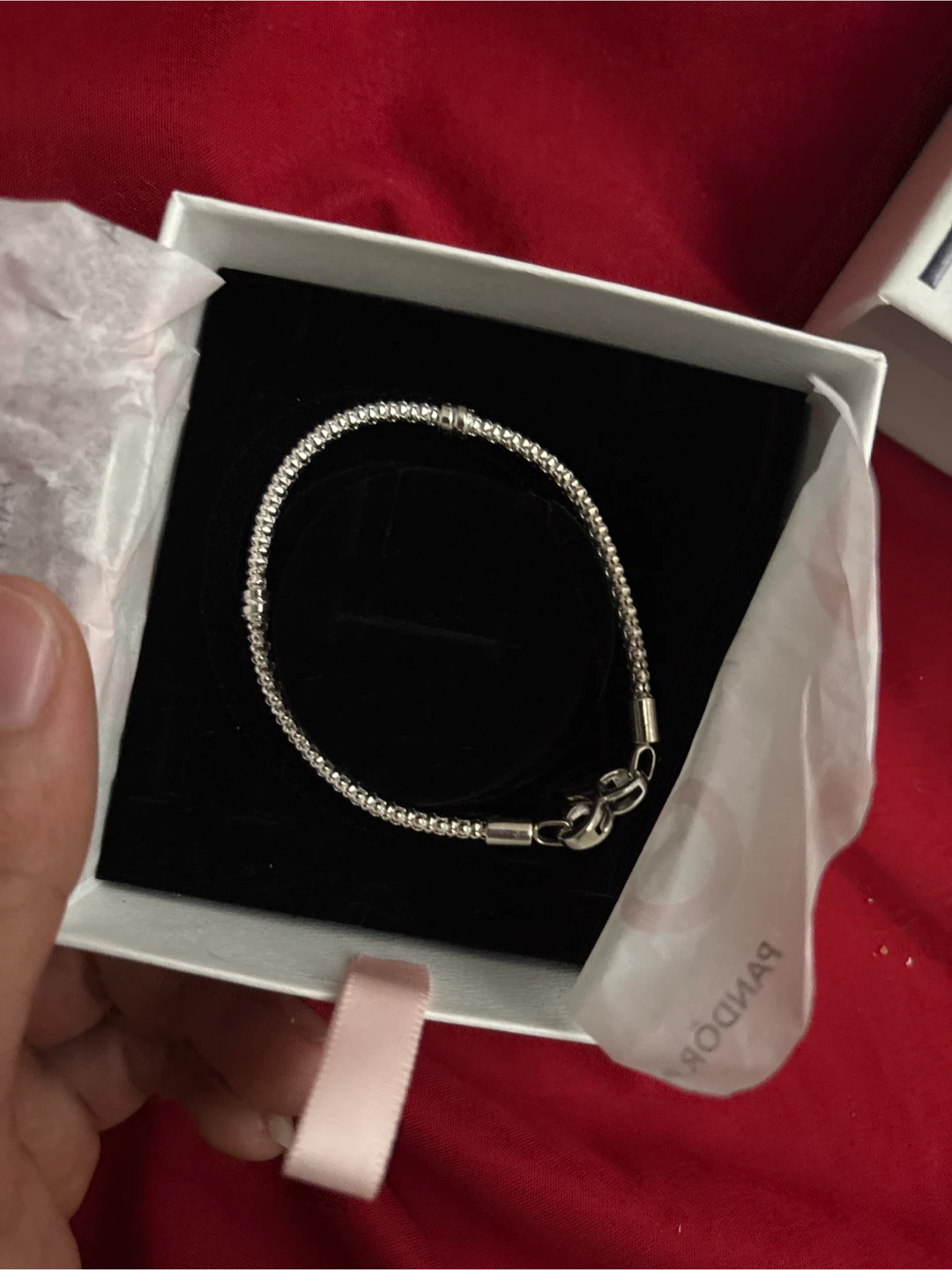 Pandora Silver Bracelet with Box - photo 2