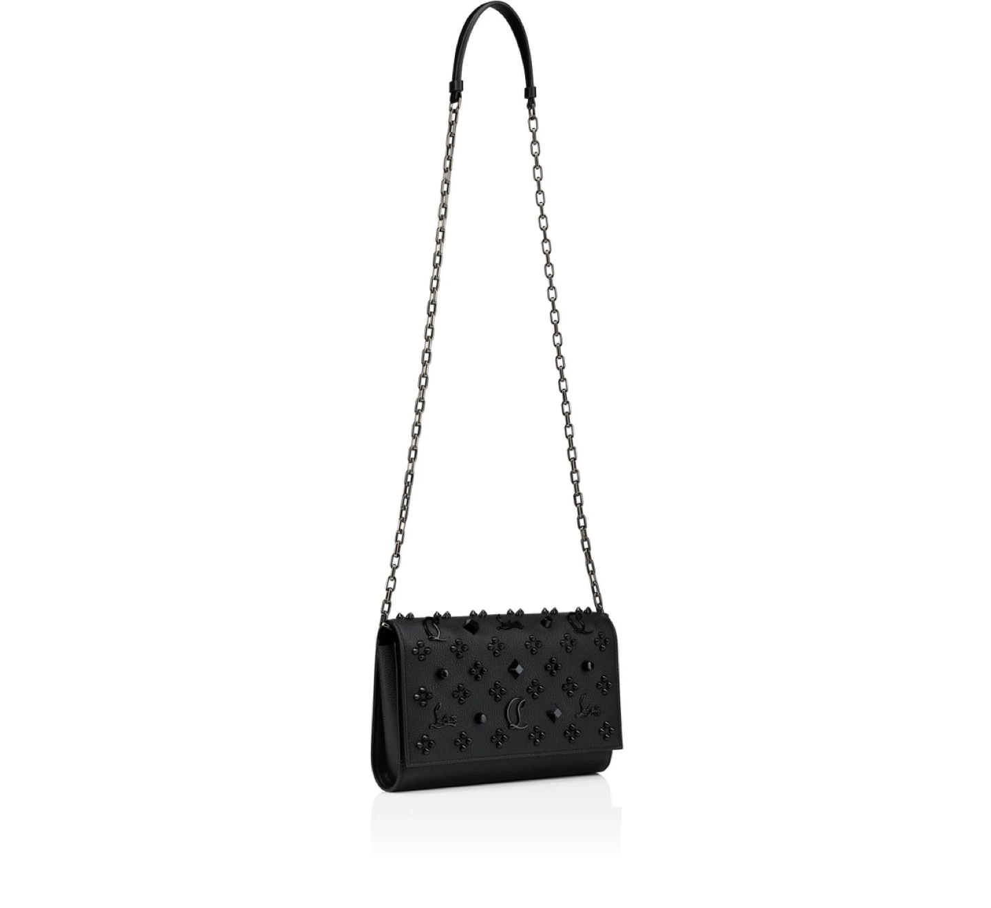 Christian Louboutin Black Leather Chain Bag - photo 4