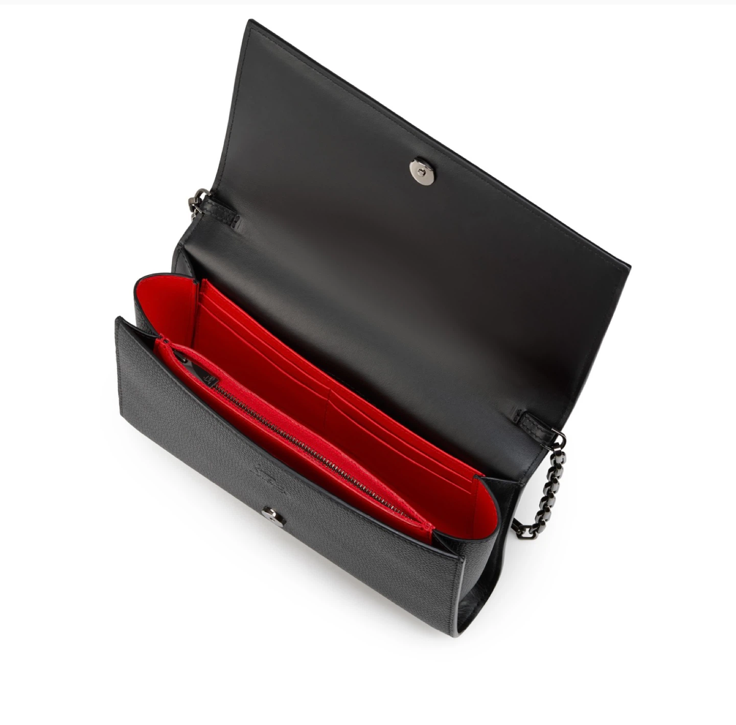 Christian Louboutin Black Leather Chain Bag - photo 2