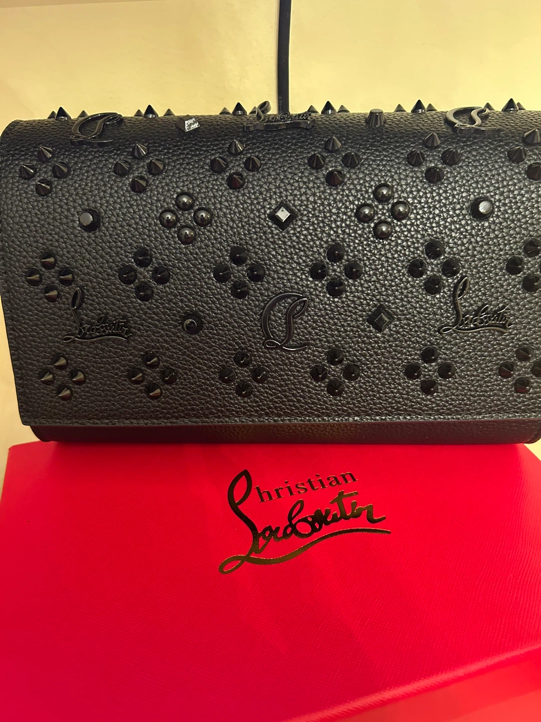 Christian Louboutin Black Leather Chain Bag - photo 3