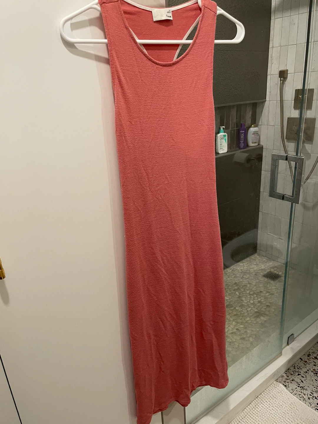 Aritzia Wilfred Free Coral Dress