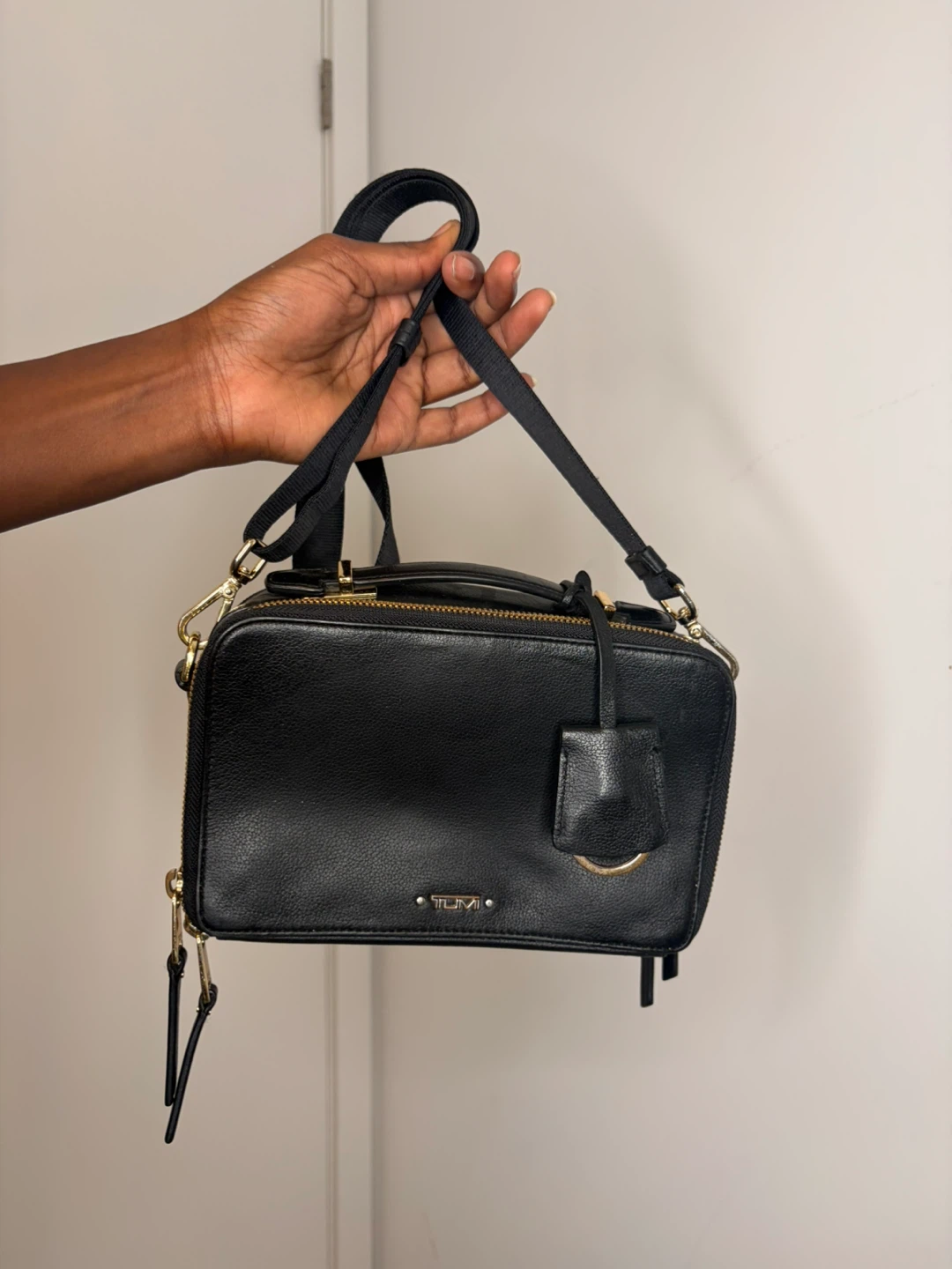 Tumi Voyageur Black Leather Crossbody - photo 3