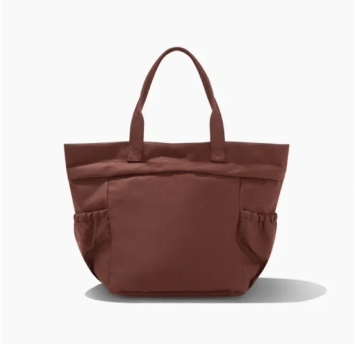 Modern Picnic Brown Tote Bag