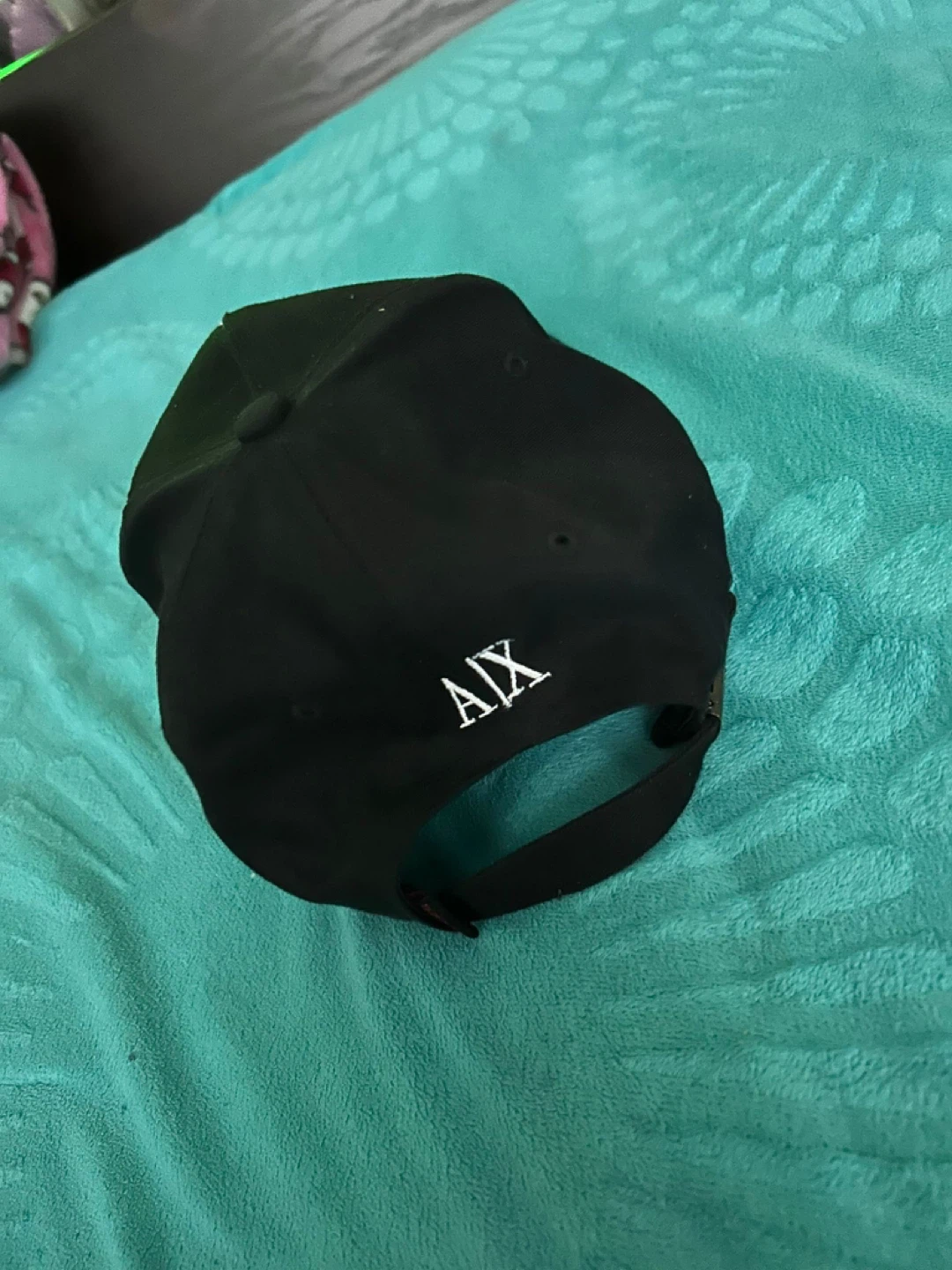 Armani Exchange Black Baseball Cap - photo 2
