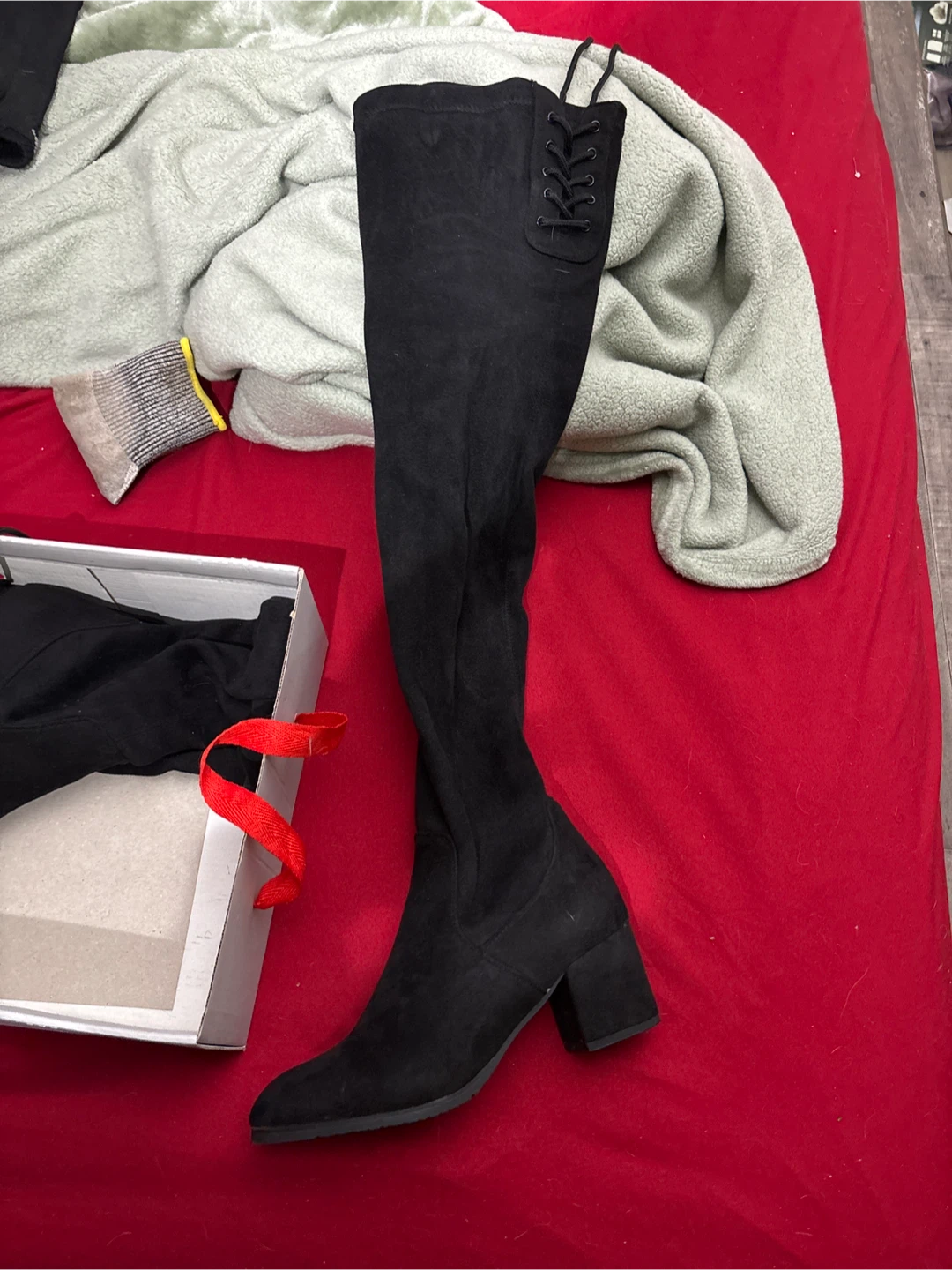 Dream Pairs Black Thigh High Boots - photo 2
