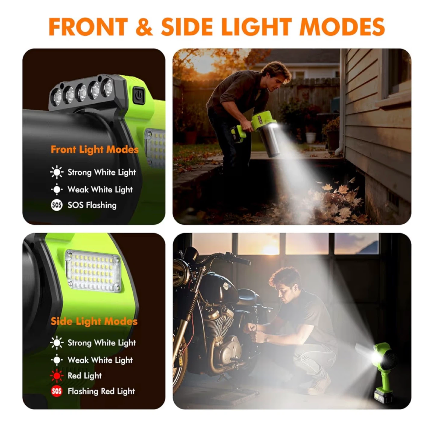 OGERY Cordless with Lights Leaf Blower - photo 5
