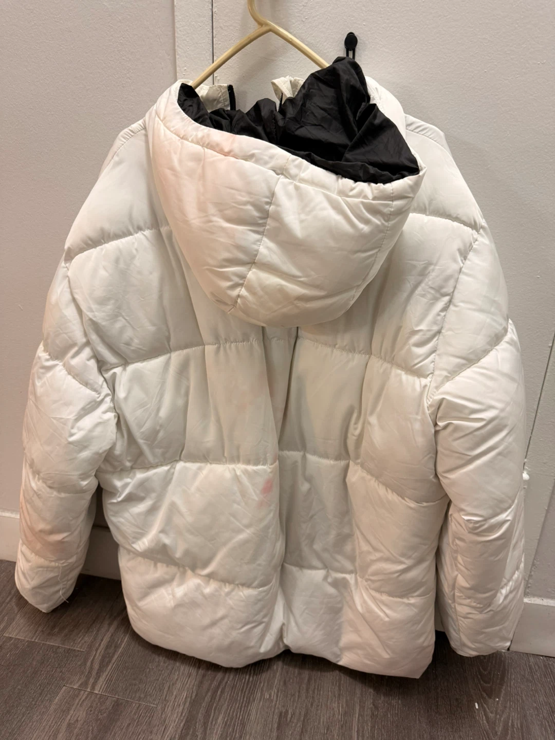 H&M White Puffer Jacket large for men - photo 2