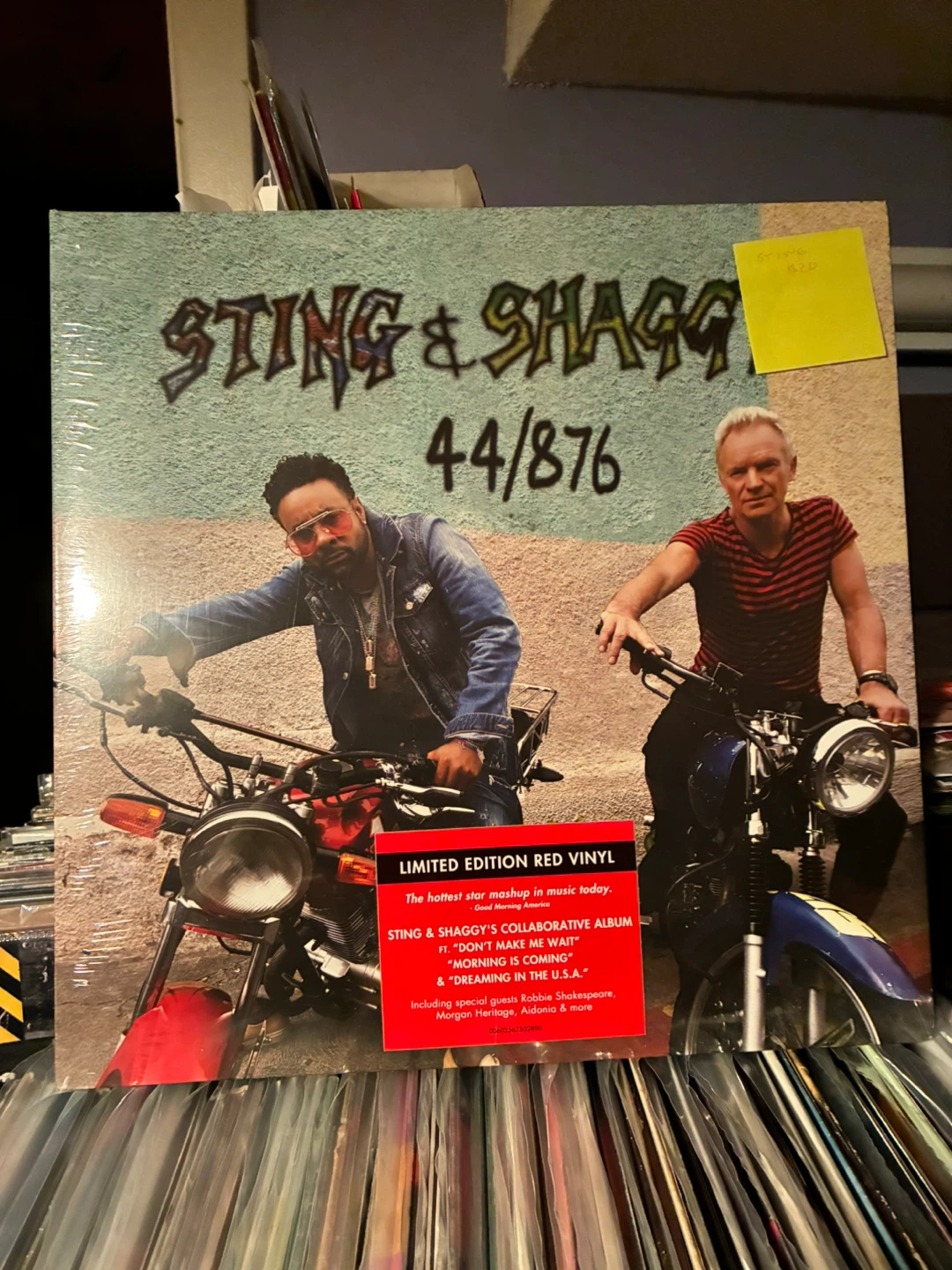 Sting & Shaggy - Limited Edition Red Vinyl