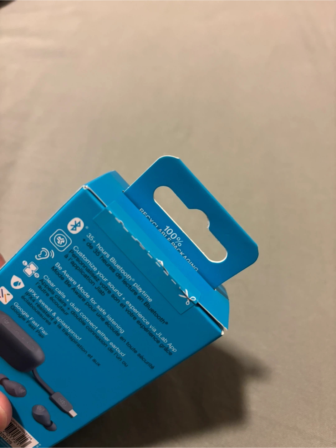 JLab Go Air Pop True Wireless Earbuds - Slate - photo 3