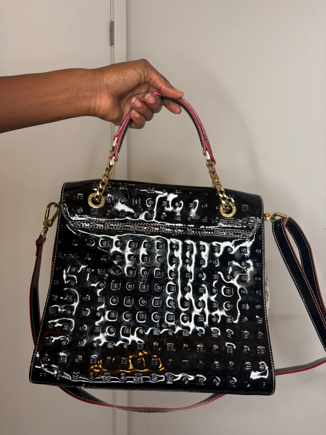 Arcadia Italian Patent Leather Satchel - photo 2