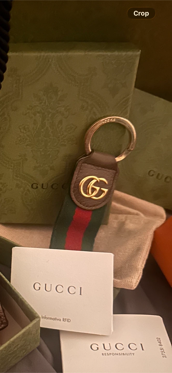 Gucci Key Chain with Box