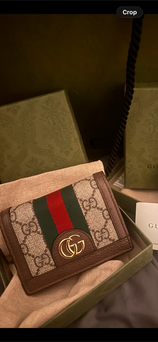 Gucci Ophidia GG Tri-Fold Wallet - Like New!