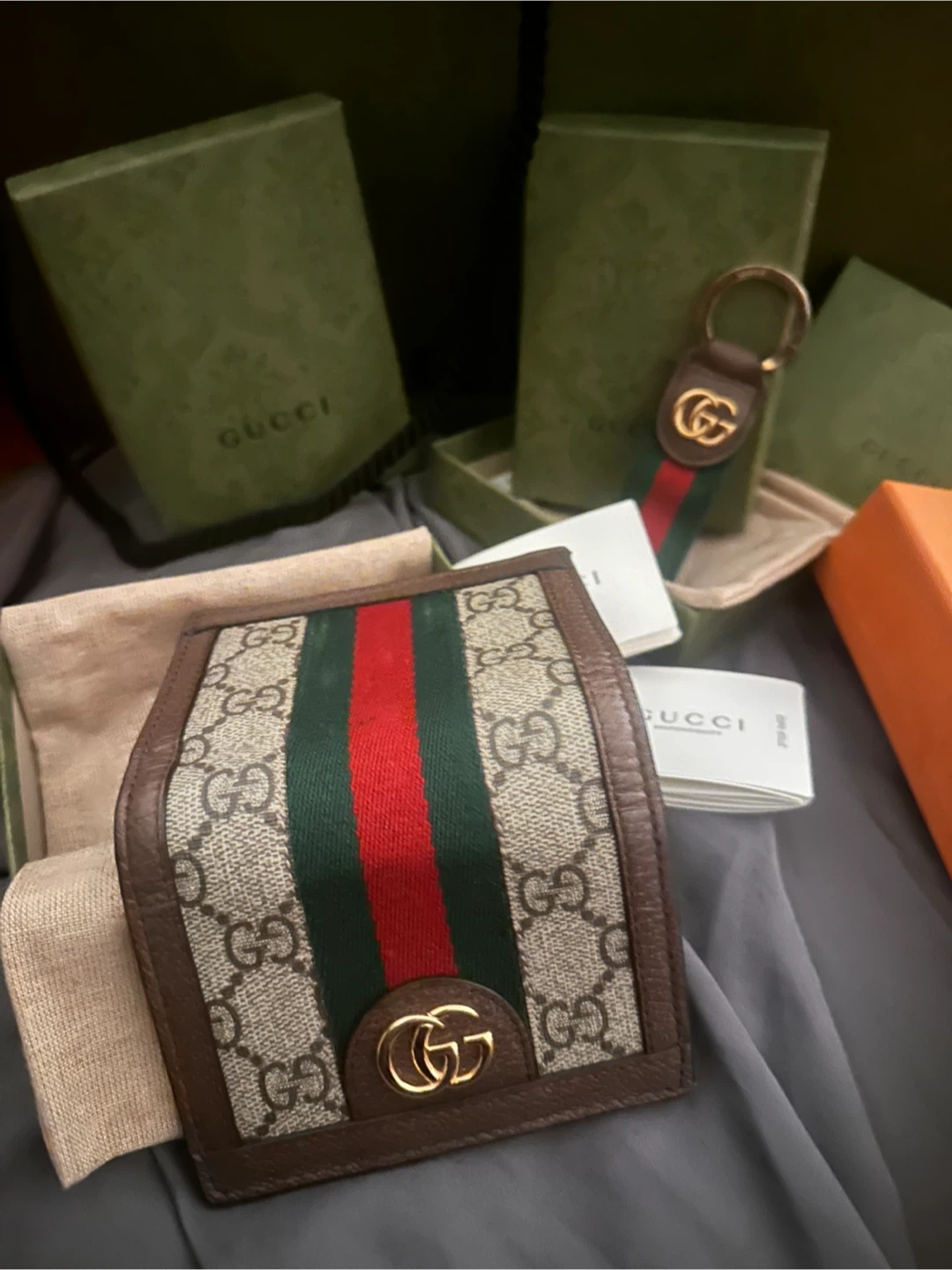 Gucci Ophidia GG Tri-Fold Wallet - Like New! - photo 3