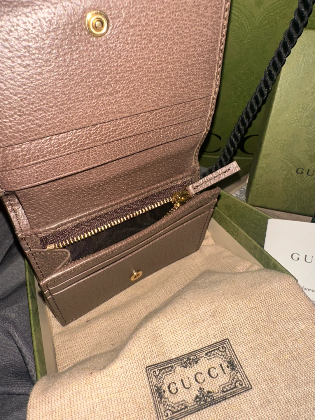 Gucci Ophidia GG Tri-Fold Wallet - Like New! - photo 5