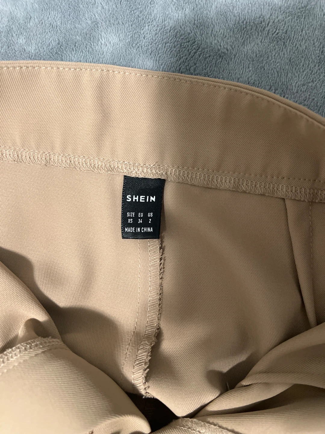 SHEIN Essnce Khaki Pants - Size XS - photo 3