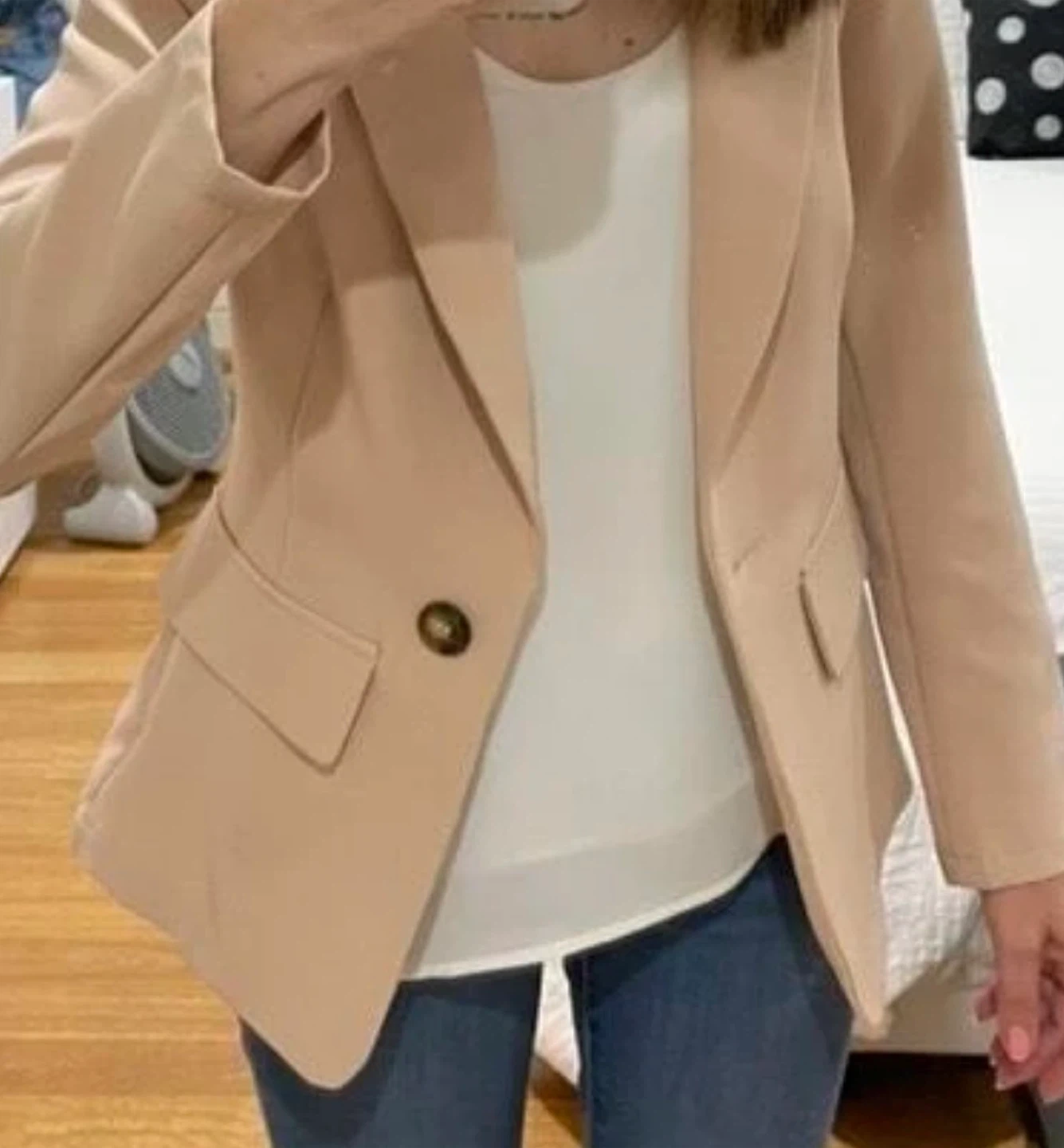Shein XS Beige Blazer - photo 4