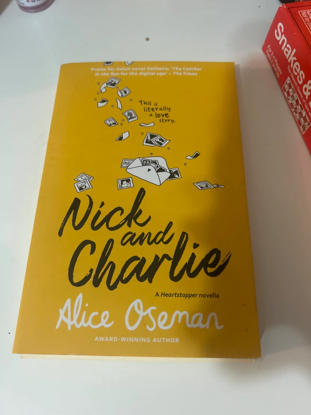 Nick and Charlie by Alice Oseman heartstopper