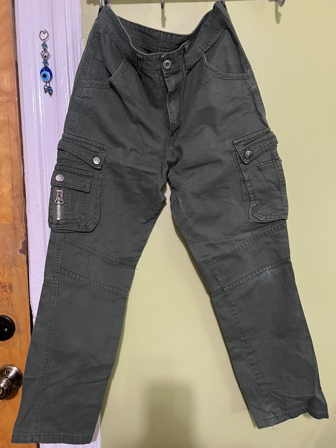 Cargo Pants - Olive Green, Size 33 - photo 5