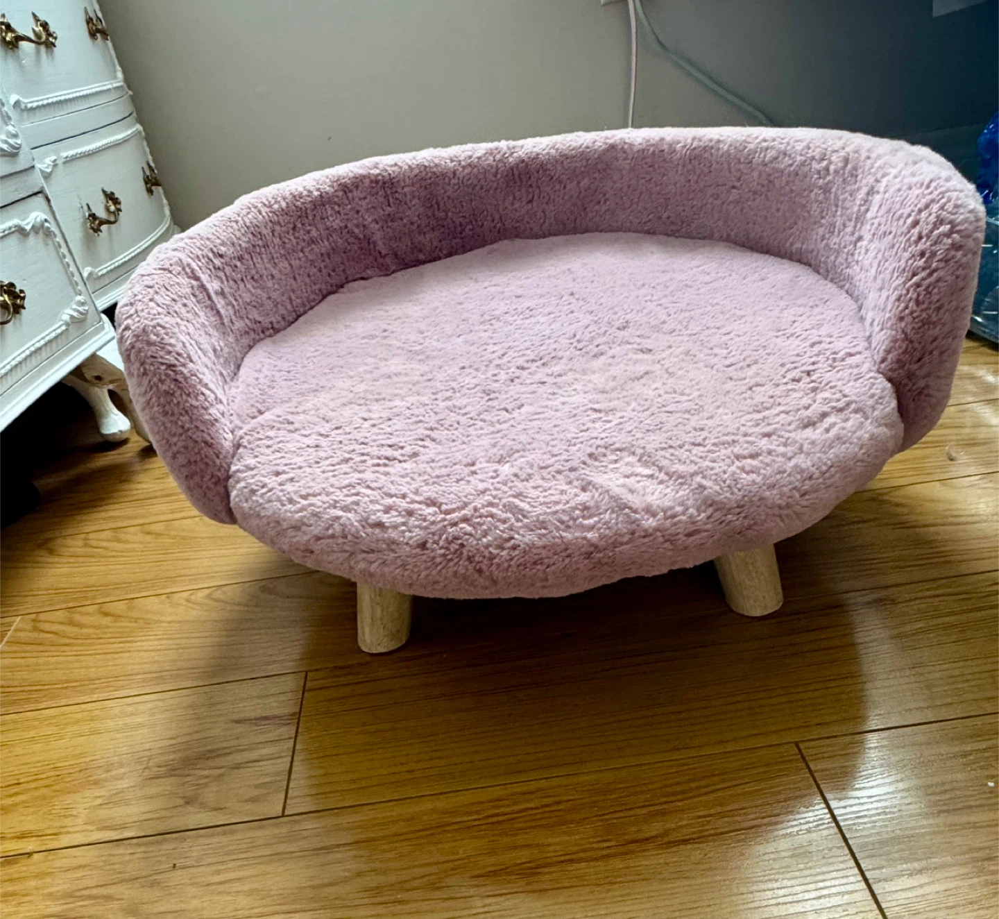Cozy Pink Pet Bed
