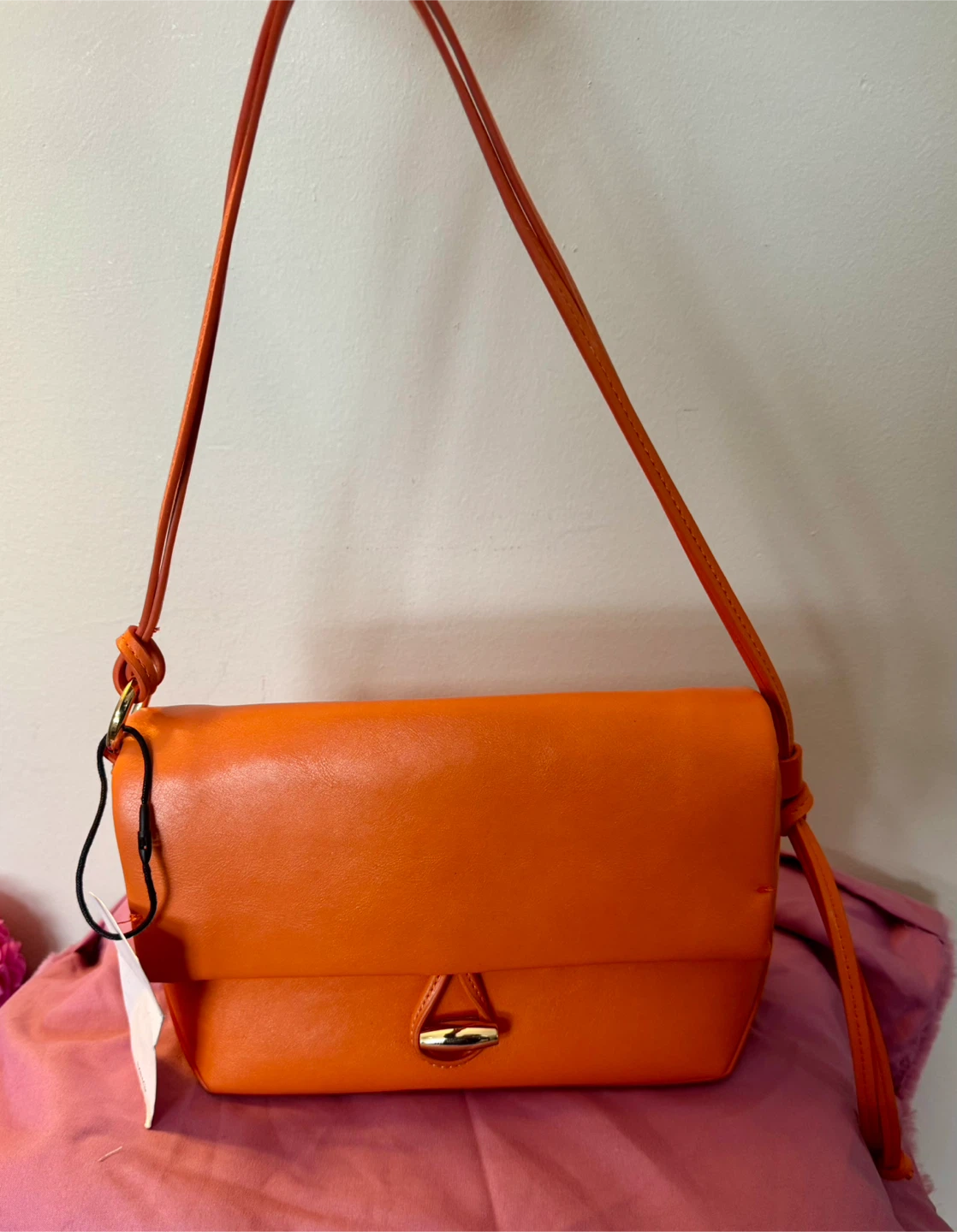 Mango Bolso Messenger Orange