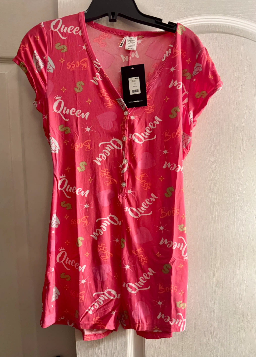 Fashion Nova Queen Of Everything Romper