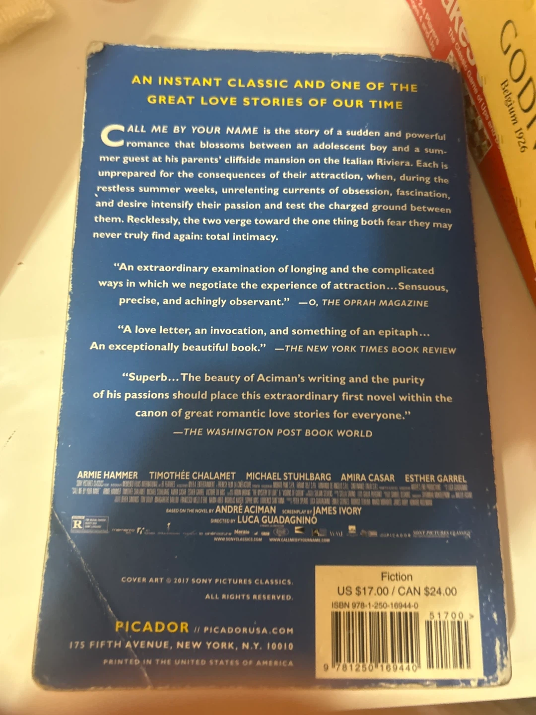 Call Me By Your Name - Andre Aciman - photo 2