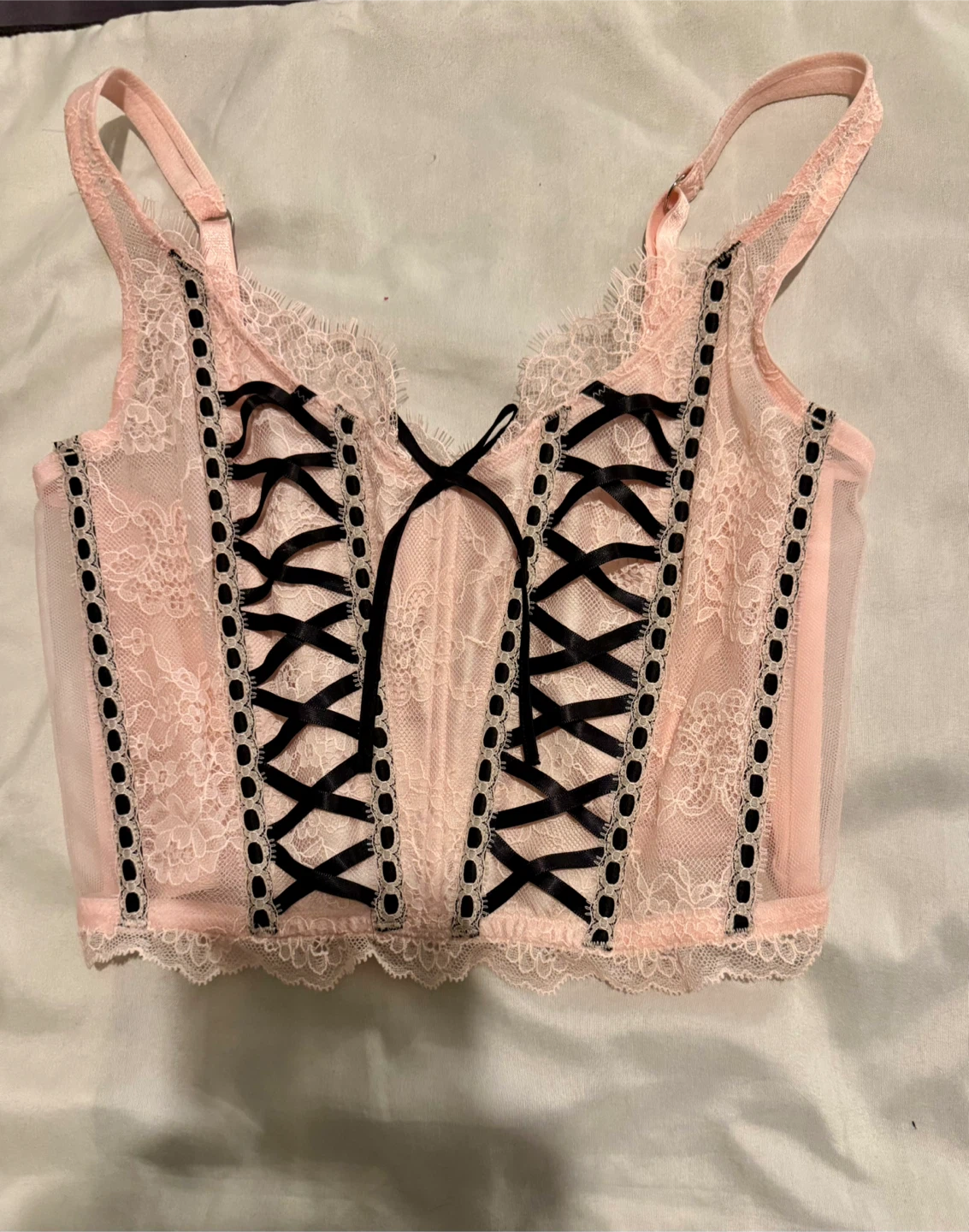 Victoria's Secret Pink Corset Top