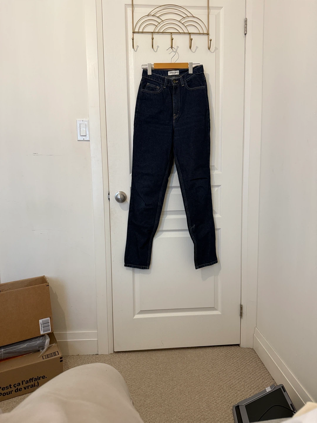 American Apparel Dark Wash Jeans